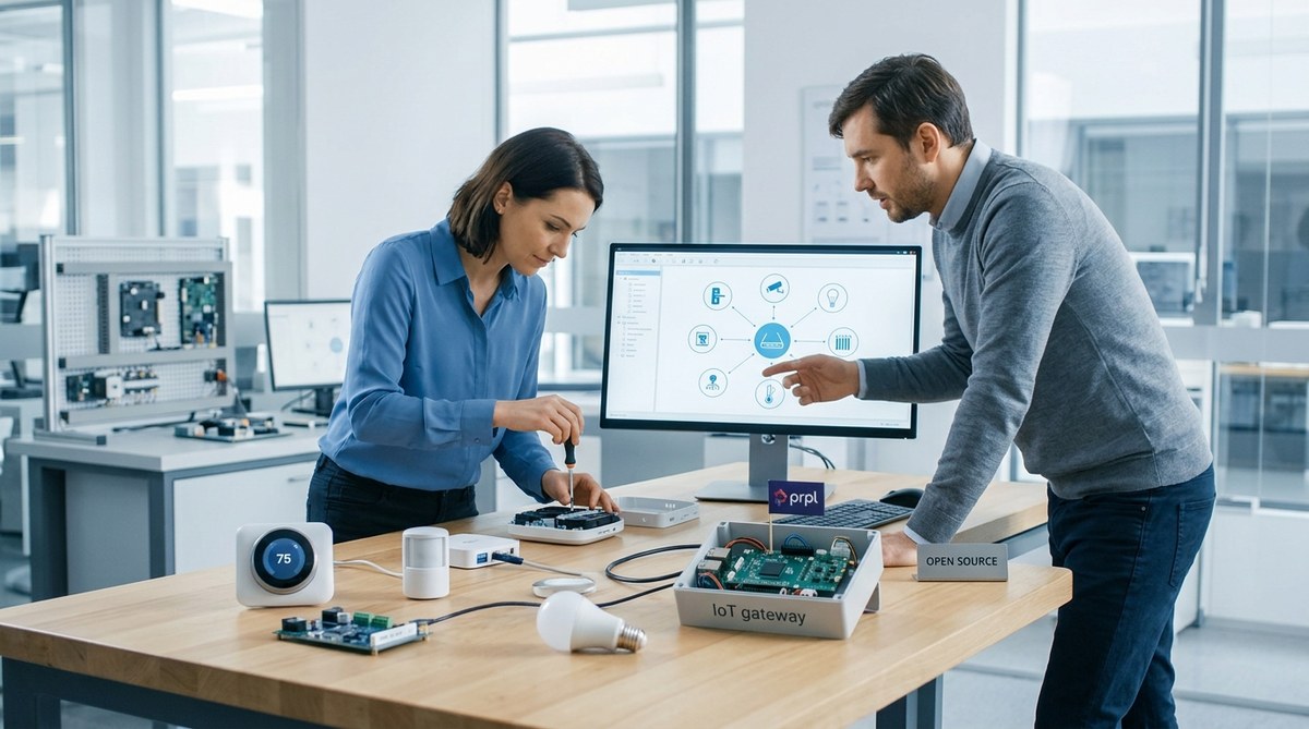 Building Interoperable Smart Devices Using Open-Source Technologies