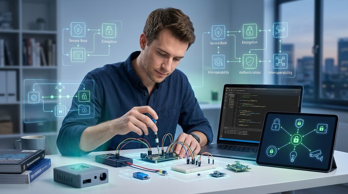 Building Secure Smart Devices with Open-Source IoT Frameworks