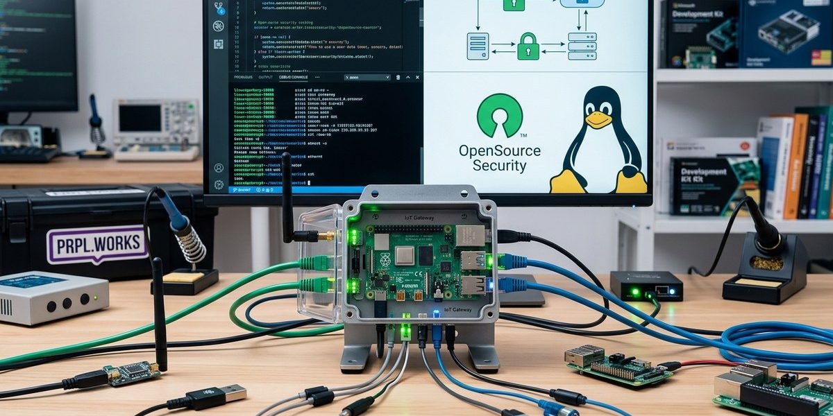 How to Build a Secure IoT Gateway Using Open Source Software