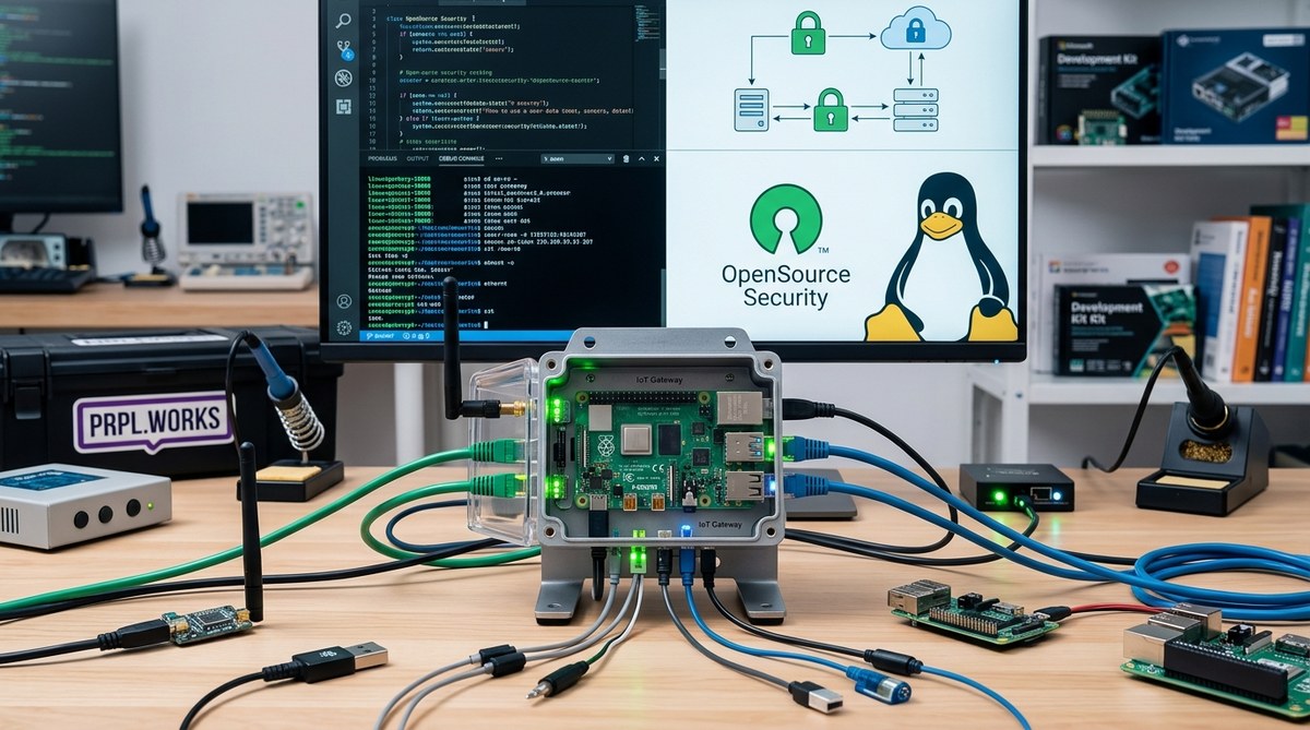 How to Build a Secure IoT Gateway Using Open Source Software