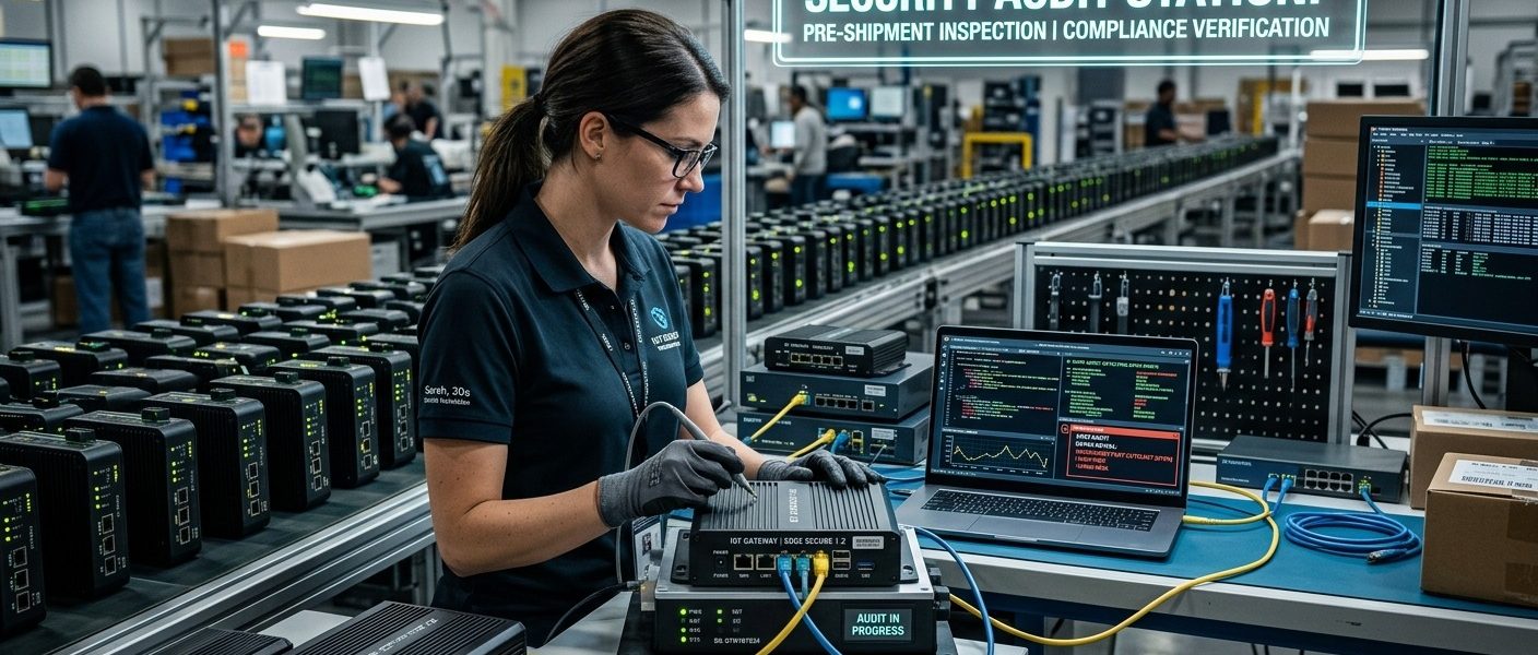 Auditing Exposed Ports on IoT Gateways Before They Ship to the Field